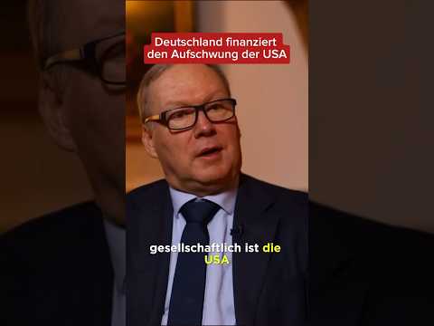 Deutschland finanziert den Aufschwung der USA
