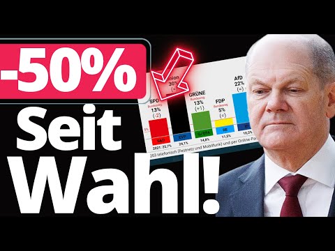 Eilmeldung: SPD knallt auf 13% !!!