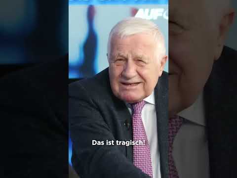 Václav Klaus: Müssen wieder für die Freiheit kämpfen! #shorts