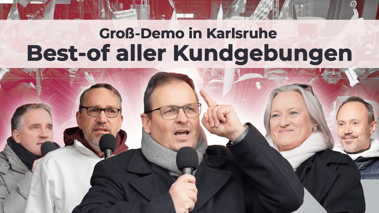 Groß-Demo 10.12.23 in Karlsruhe – ausführliche Fassung
