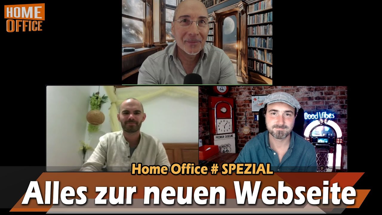 Home Office # Spezial – Alles zur neuen Webseite