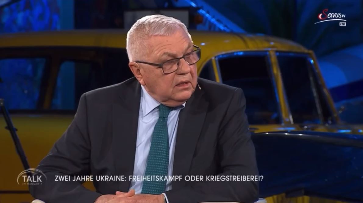 Ex-NATO General Harald Kujat beim „Talk im Hangar7“ über die Ukraine – Zusammenschnitt
