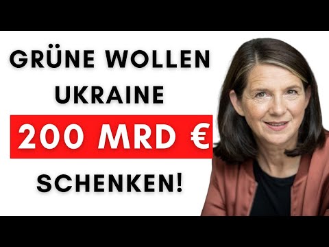 Unglaublich: Göring-Eckardt will Selenskyj 200 Milliarden schenken!