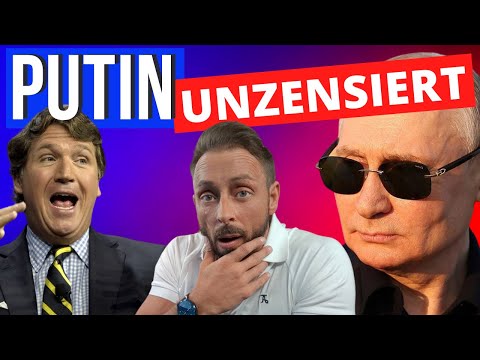 SPEKTAKULÄR: Tucker Carlsons Interview mit Putin – Unzensiert von Elon Musk! 📢🔓