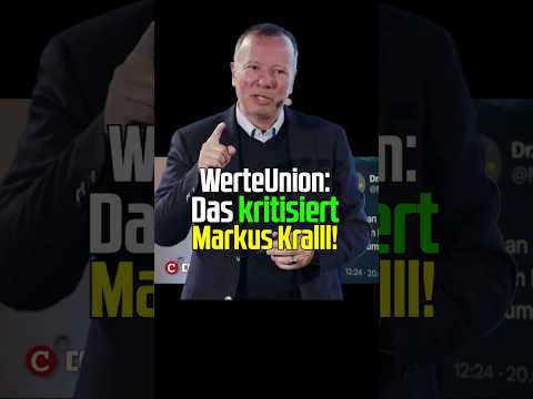 Das kritisiert Markus Krall! #werteunion #markuskrall marku