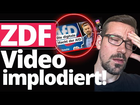 Heftig: ZDF verdreht alle Fakten bei AfD Reportage!