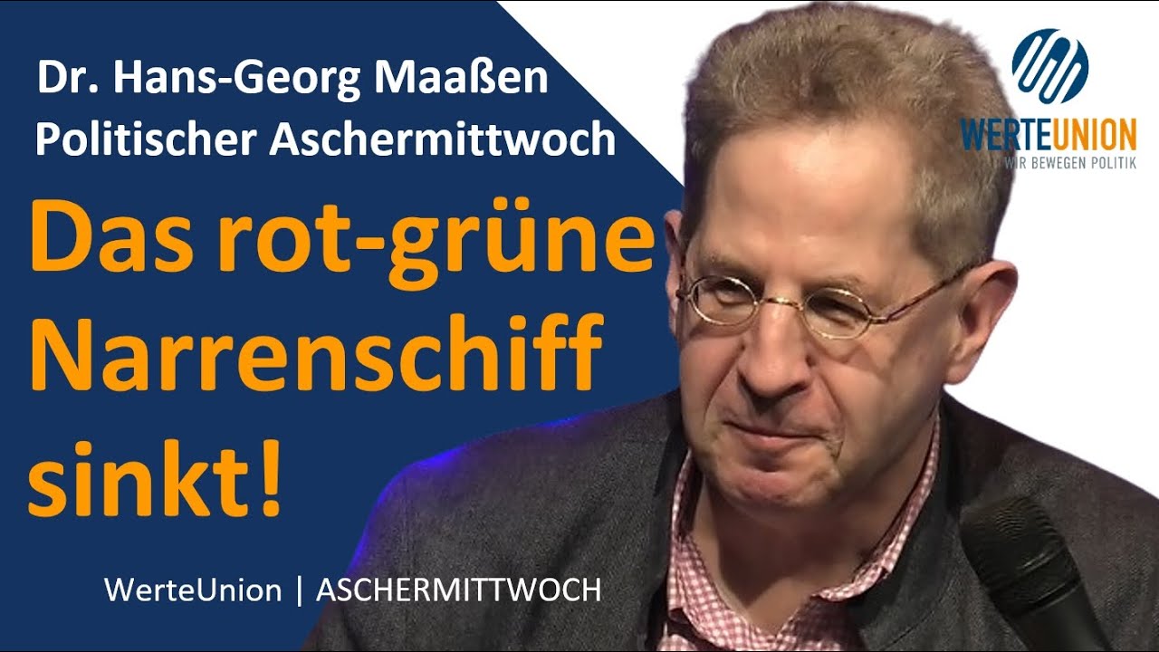 Dr. Maaßen: Das Narrenschiff sinkt | Rede vom politischen Aschermittwoch