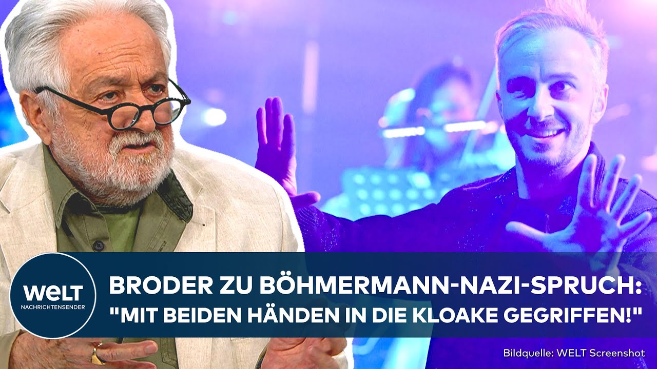 “NAZIS KEULEN”: Henryk M. Broder zu Böhmermann-Spruch “Mit beiden Händen in die Kloake gegriffen!”