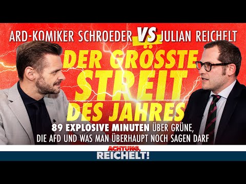 ALARM! Schroeder vs Reichelt: Der größte Streit des Jahres! | Achtung, Reichelt!