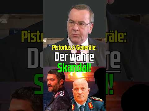 Das ist der wahre Skandal! #pistorius #Generäle #bundeswehr