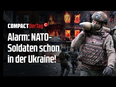 Alarm: NATO-Soldaten schon in der Ukraine!💥