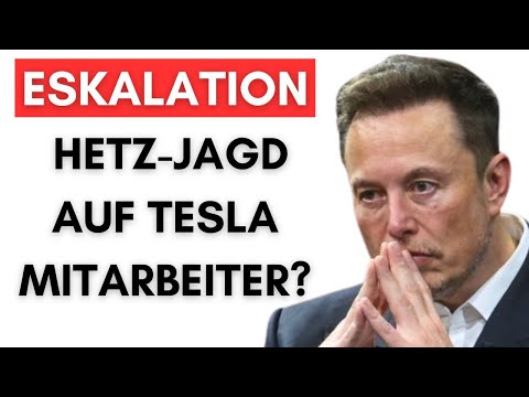 Brisant: Ausschreitungen gegen Tesla geraten außer Kontrolle!