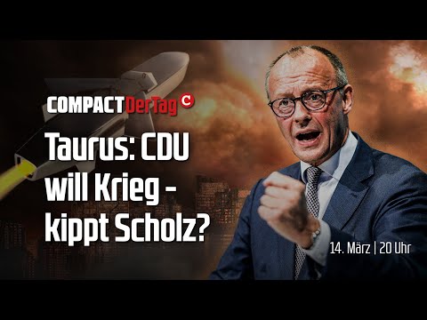 Taurus: CDU will Krieg – kippt Scholz?💥