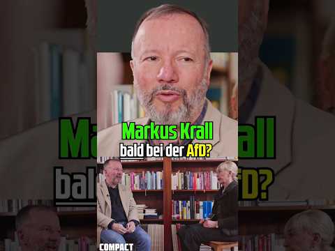 Markus Krall bald bei der AfD?