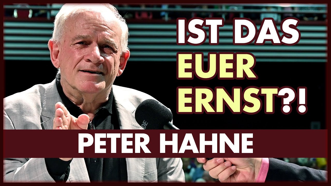 Peter Hahne: Ist das euer Ernst?!