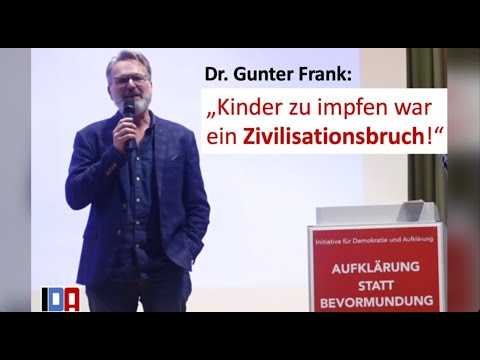„Kinder zu impfen war ein Zivilisationsbruch“ – Dr. Gunter Frank beim IDA-Wahlkampfauftakt