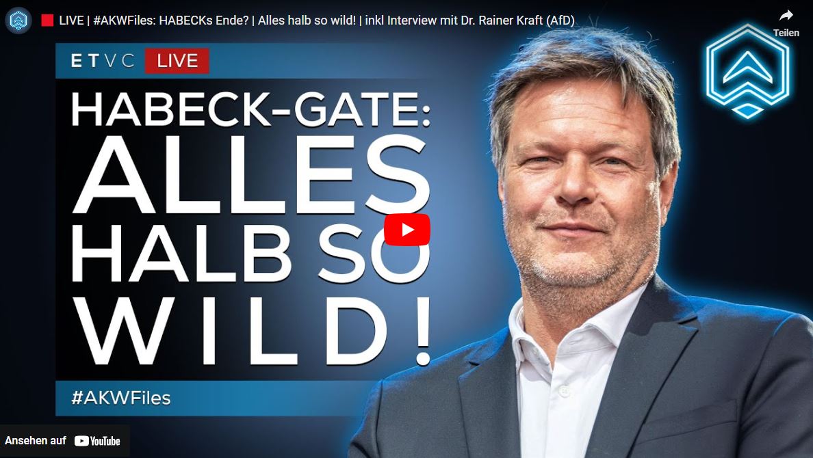 #AKWFiles: HABECKs Ende? | Alles halb so wild! | inkl Interview mit Dr. Rainer Kraft (AfD)