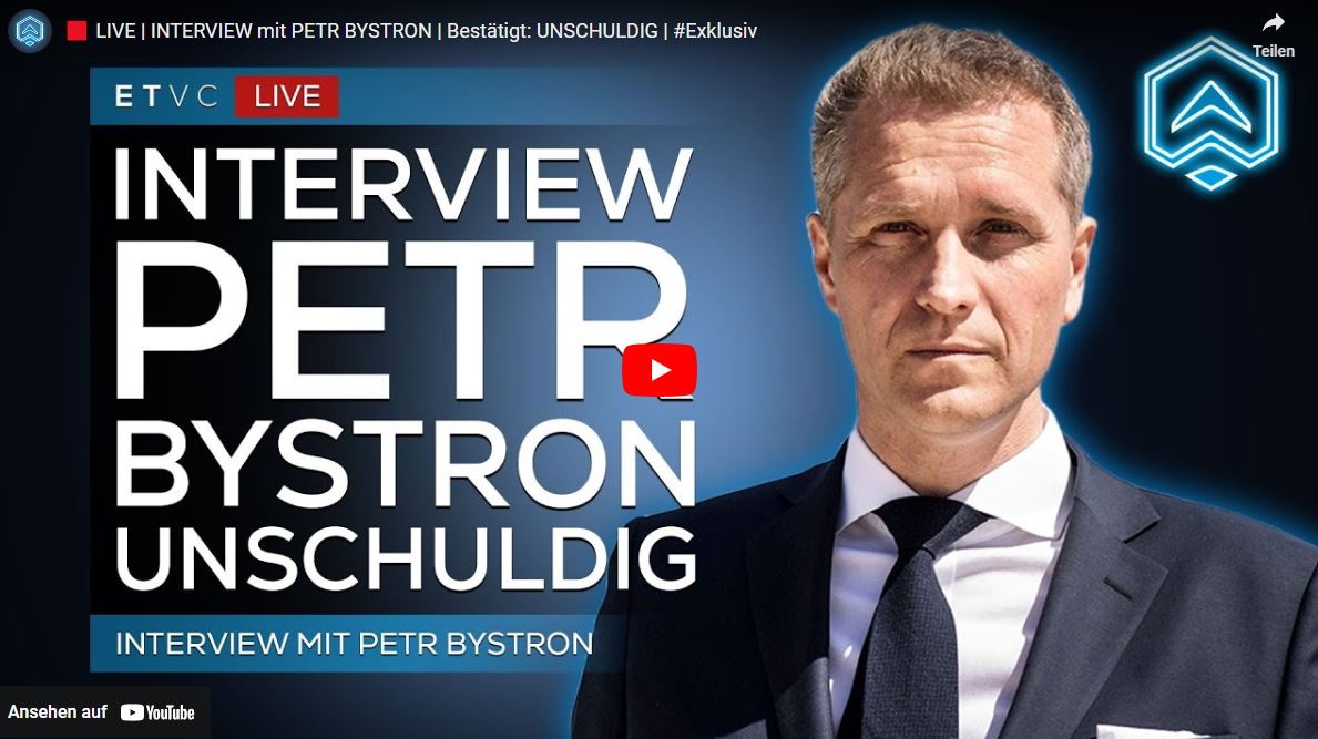 INTERVIEW mit PETR BYSTRON | Bestätigt: UNSCHULDIG