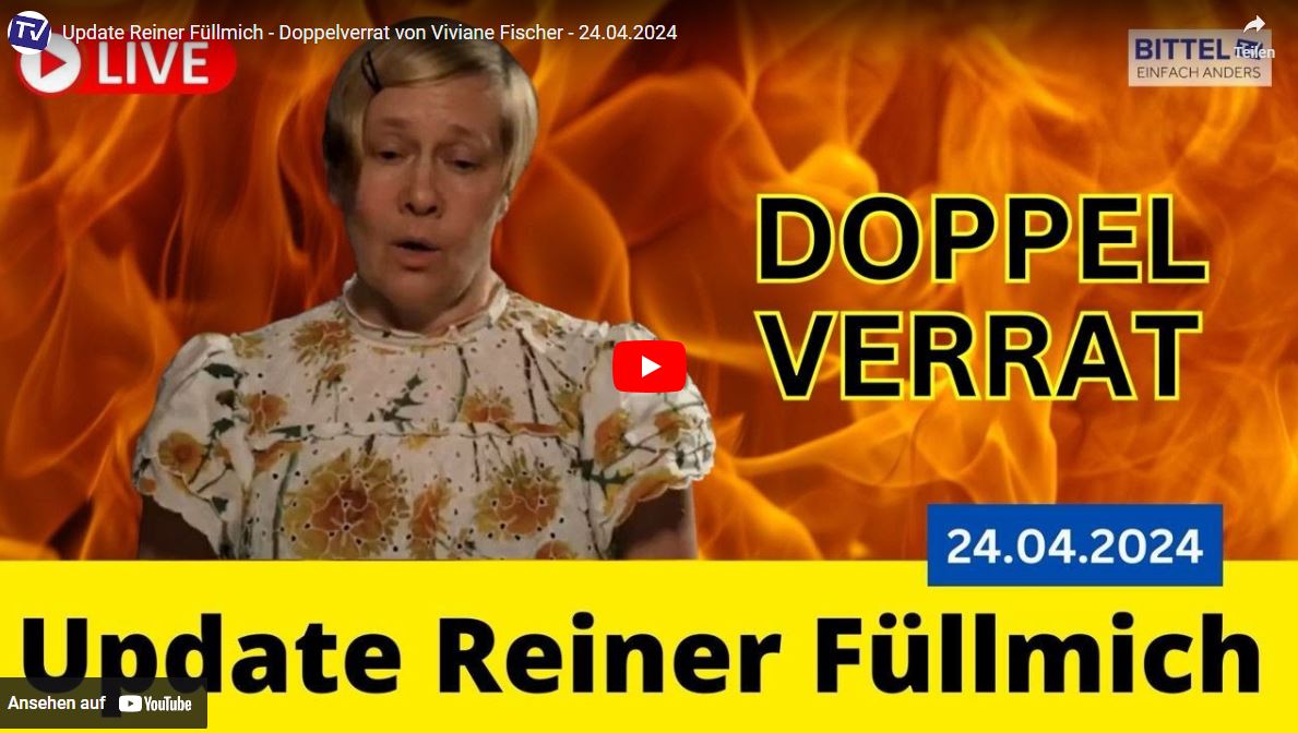 Update Reiner Füllmich – Doppelverrat von Viviane Fischer