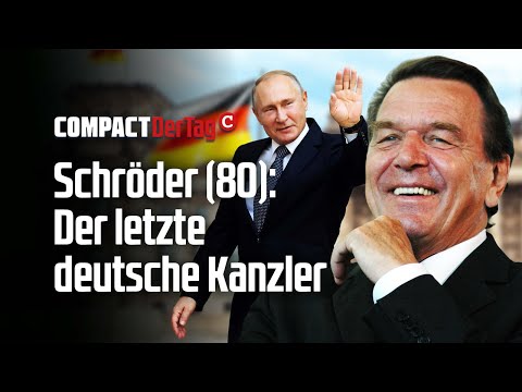Schröder (80): Der letzte deutsche Kanzler💥