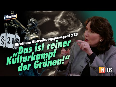 Anwältin gegen Abtreibungs-Legalisierung | Annette Heinisch bei Stimmt! Der Nachrichten-Talk
