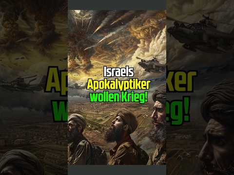 Israels Apokalyptiker wollen Krieg um jeden Preis!