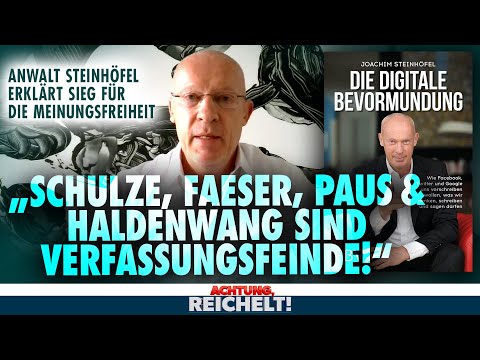 Schulze, Faeser, Paus und Haldenwang sind Verfassungsfeinde! | Achtung, Reichelt!