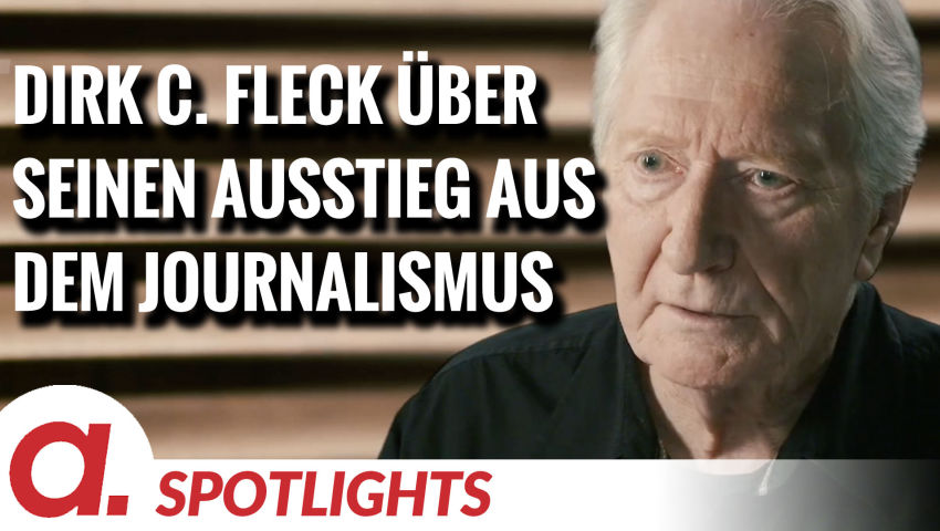 Spotlight: Dirk C. Fleck über seinen Ausstieg aus dem Journalismus ...