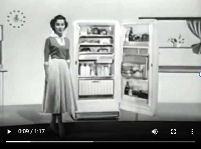 Dieser Kühlschrank von 1956 hat mehr Funktionen als ein Kühlschrank von 2024