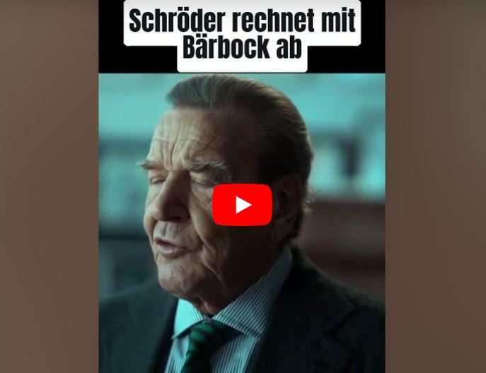 Gerhard Schröder zerlegt Lebenslauffälscherin Bärbock!