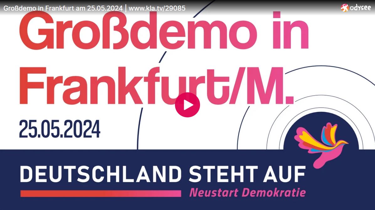 Großdemo in Frankfurt am 25.05.2024