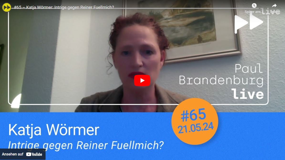 Katja Wörmer: Intrige gegen Reiner Fuellmich?