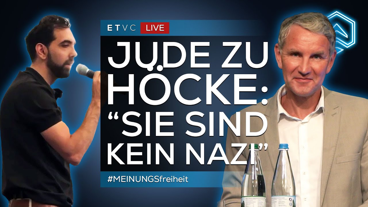 JUDE zu HÖCKE : „Sie sind KEIN Nazi!“