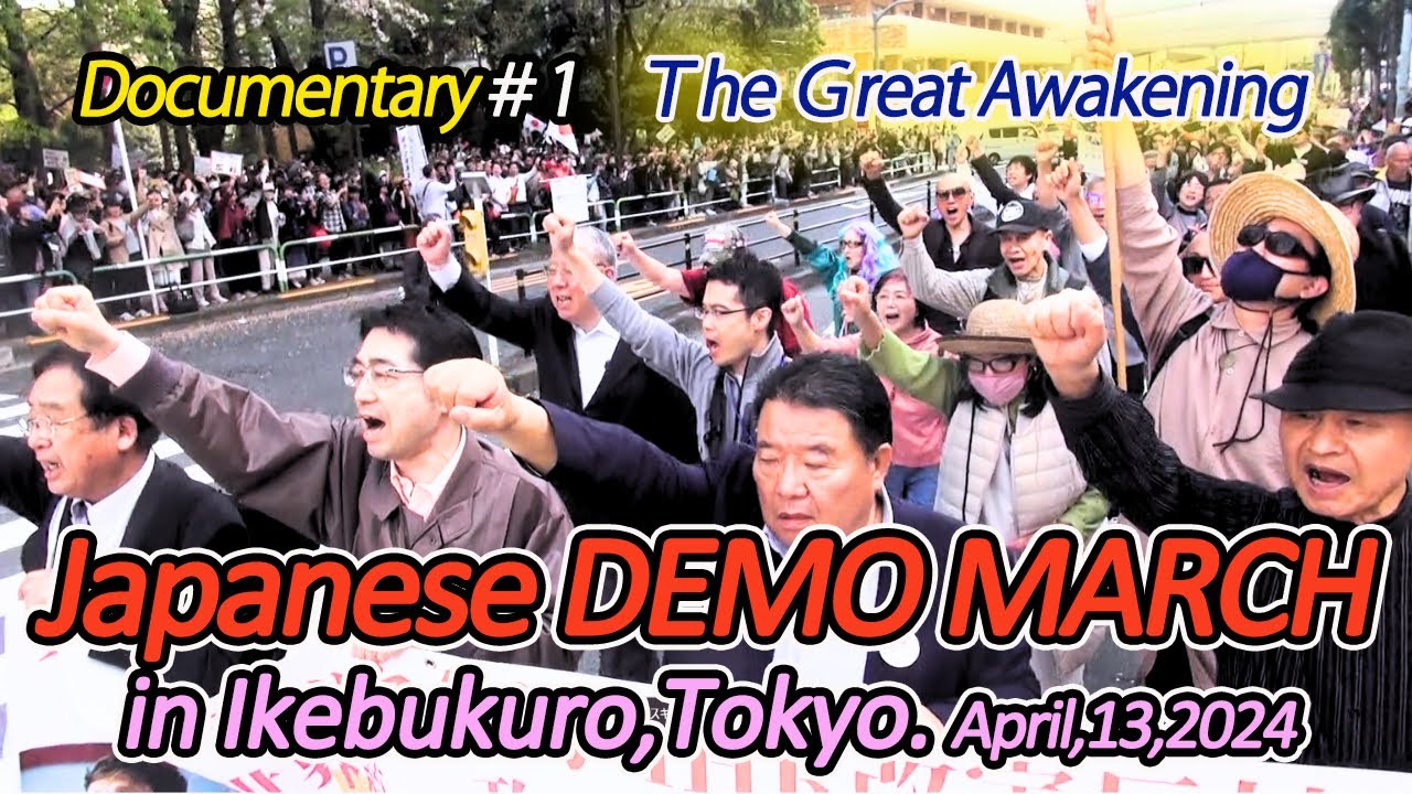 Demo in Japan gegen WHO-Impf-Diktatur