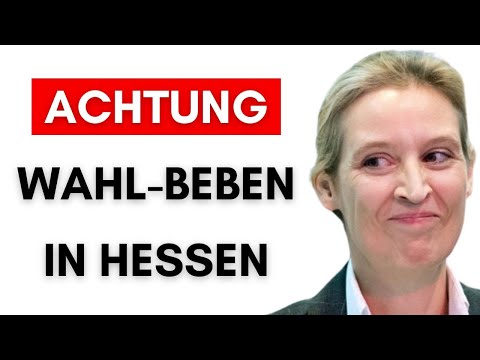 Spektakulär: AfD mit Umfrage-Sensation in Hessen!