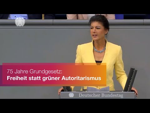 75 Jahre Grundgesetz: Freiheit statt grüner Autoritarismus