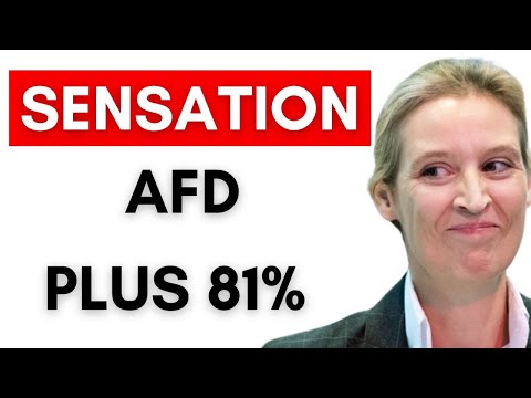 Spektakuläre AfD-Werte für Europa-Wahl!