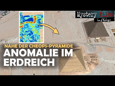 Unbekannte Struktur im Erdreich von Gizeh nahe der Cheops-Pyramide entdeckt!