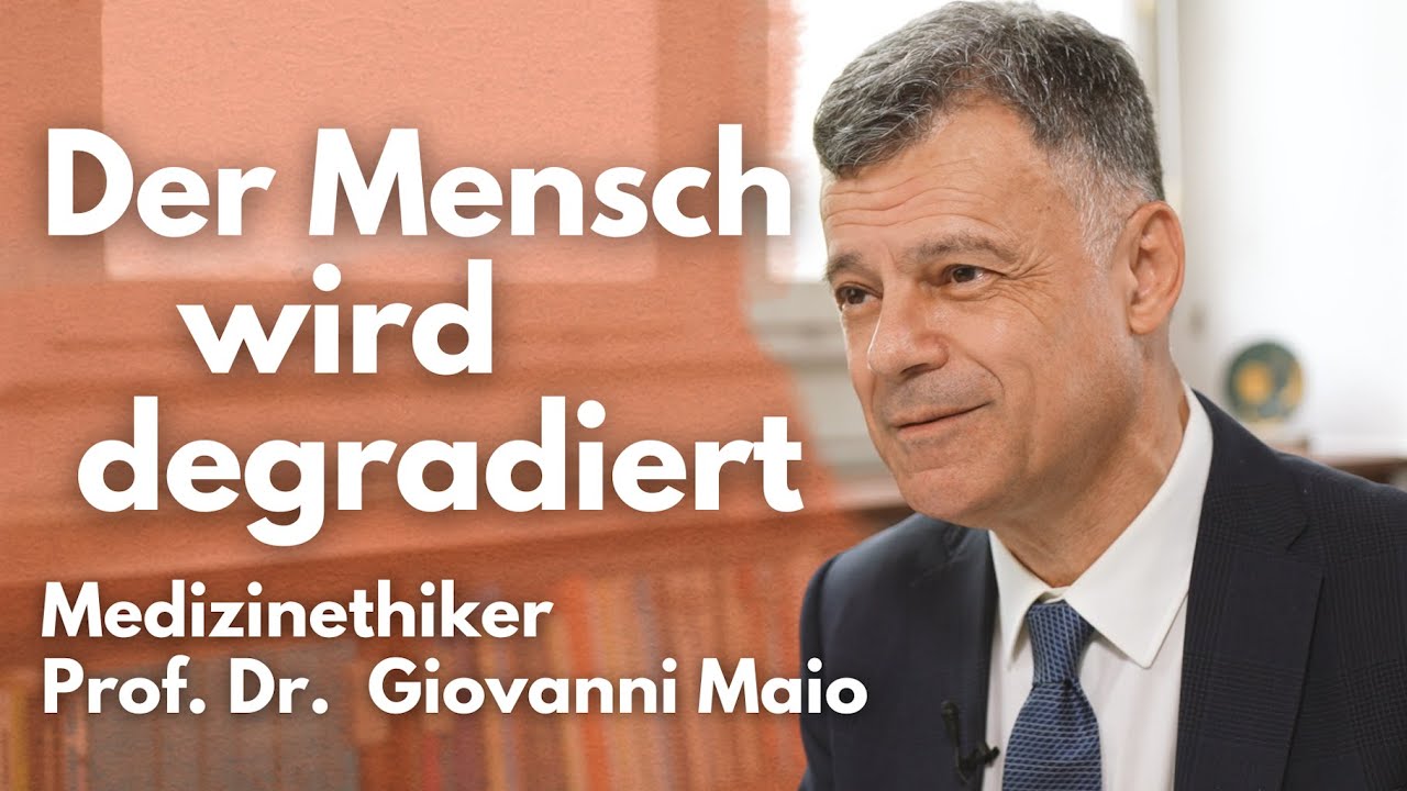 Ethiker über die Irrwege der modernen Medizin und des Deutschen Ethikrats | Prof. Dr. Giovanni Maio