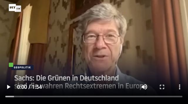 Sachs: Die Grünen in Deutschland sind die wahren Rechtsextremen in Europa