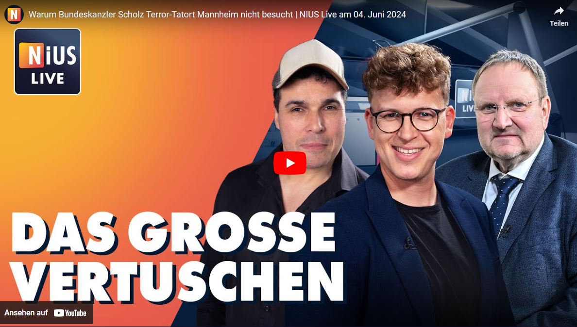 Warum Bundeskanzler Scholz Terror-Tatort Mannheim nicht besucht | NIUS