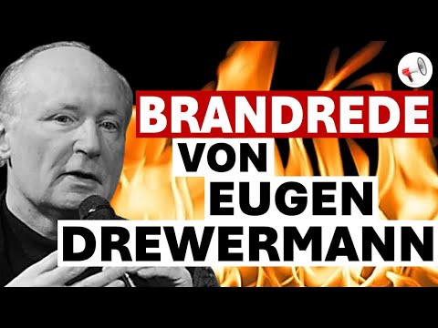 🔥💥Brandrede von Eugen Drewermann | Laudatio auf Dr. Ganser, Aachener Auszeichnung für Menschlichkeit