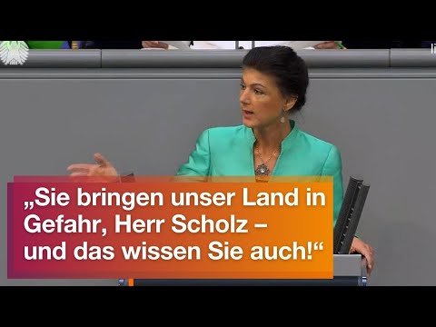 „Sie bringen unser Land in Gefahr, Herr Scholz – und das wissen Sie auch!“