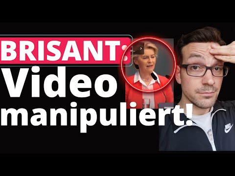 Unfassbar: CDU manipuliert von der Leyen Video!
