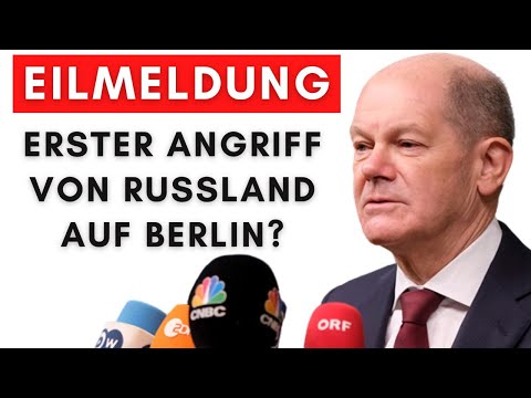 Gestern: Geheimdienst informierte Scholz über Putin-Angriff in Berlin!