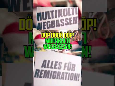 Multikulti wegbassen! Krasse Döp-dödöd-döp-Aktion in Wiener U-Bahn.!