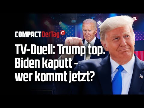 TV-Duell: Trump top. Biden kaputt – wer kommt jetzt?💥