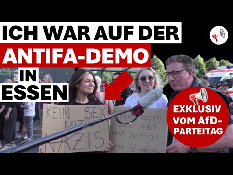 Stimmen von der Antifa-Demo in Essen | AfD Parteitag 2024