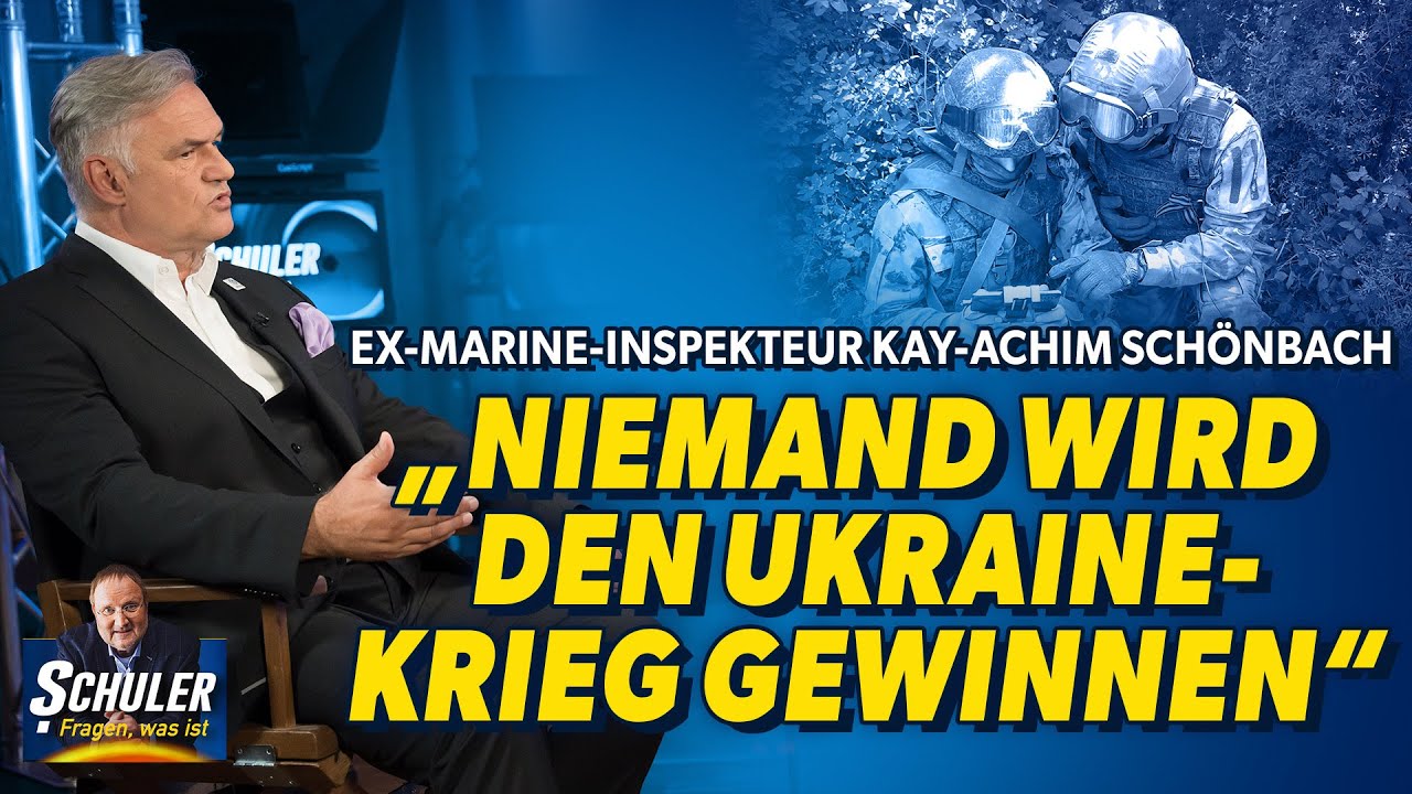 Ex-Marine-Inspekteur Kay-Achim Schönbach: „Niemand wird den Ukraine-Krieg gewinnen“