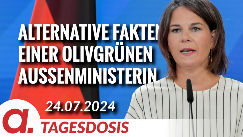 Alternative Fakten einer olivgrünen Außenministerin | Von Norbert Häring